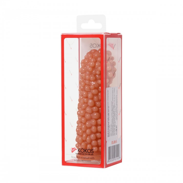 Насадка на фаллос с пузыриками по всей поверхности Extreme Sleeve 008 S-size - 12,7 см.