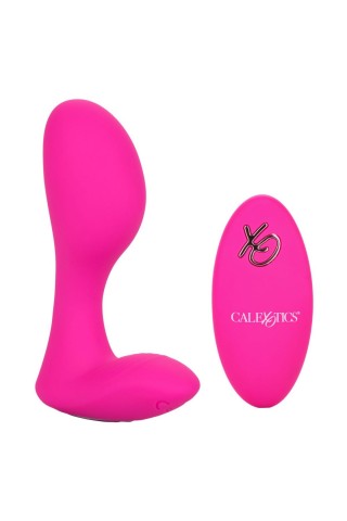 Розовый массажер G-точки Remote G Spot Arouser - 10,75 см.