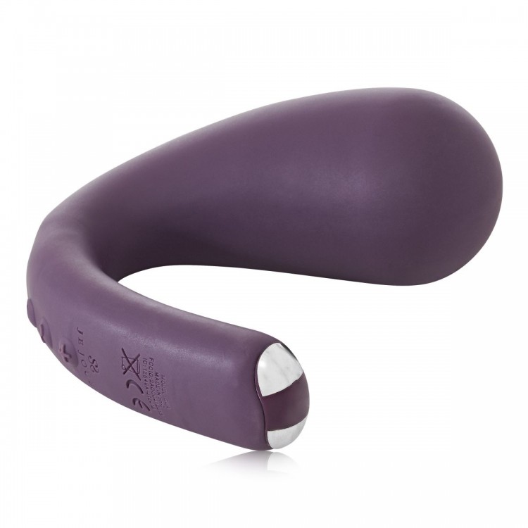 Фиолетовый вибратор Dua G-spot & Clitoral Wearable Vibrator - 17,8 см.