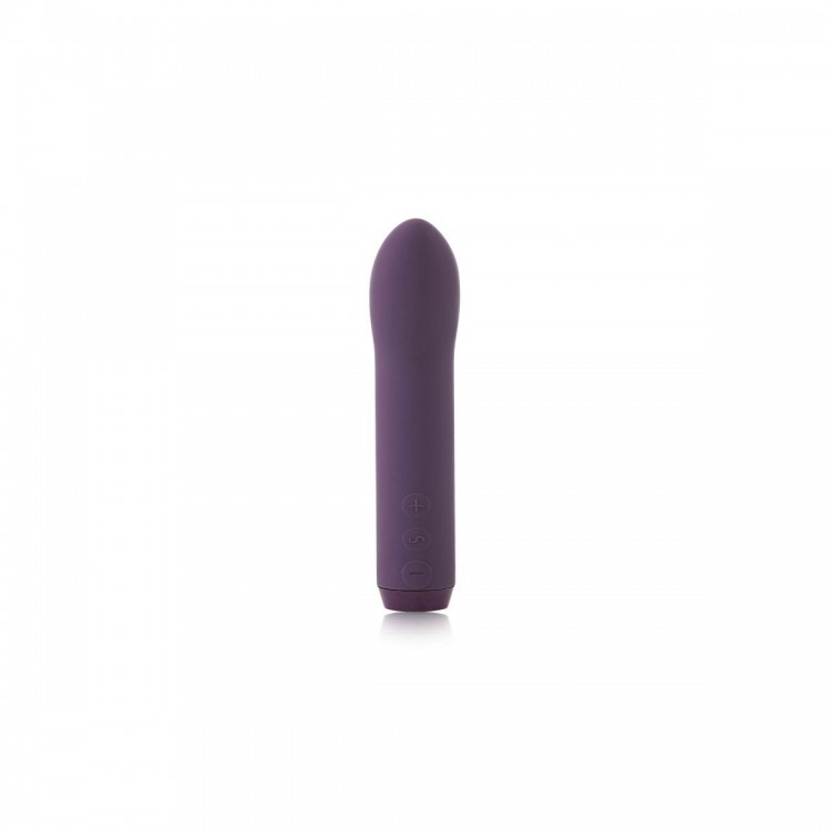 Фиолетовый мини-вибратор G-Spot Bullet - 11,4 см.