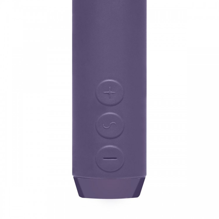 Фиолетовый мини-вибратор G-Spot Bullet - 11,4 см.