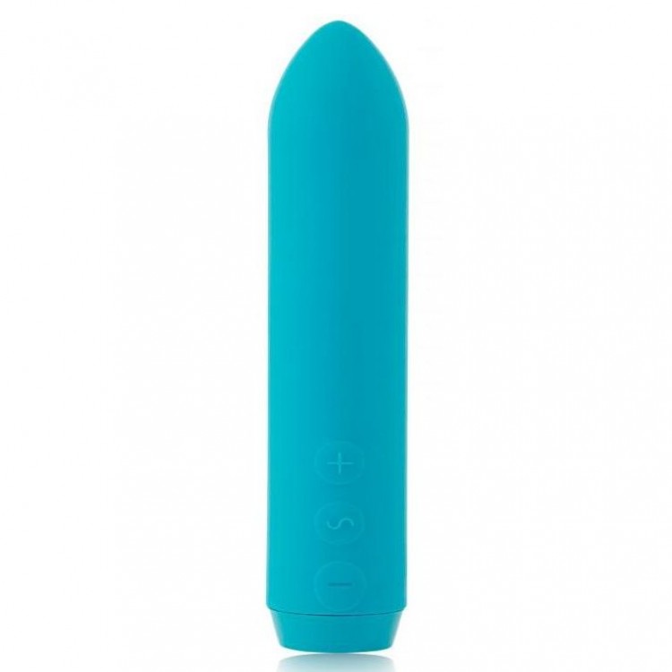 Бирюзовая вибропуля Je Joue Classic Bullet Vibrator - 9 см.