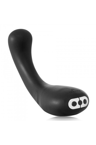 Черный гнущийся вибратор G-Kii G-Spot & Clitoral Vibrator - 23 см.