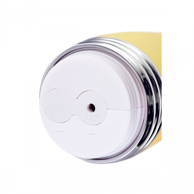 Желтый вибратор Calla - 22 см. Желтый вибратор Calla - 22 см.