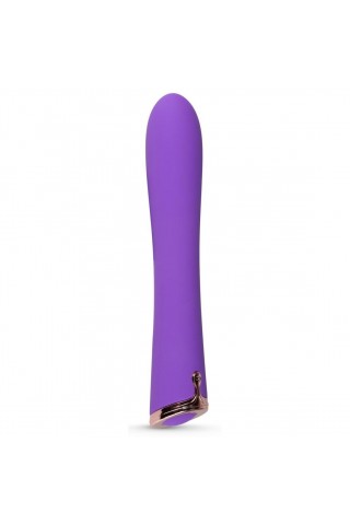 Фиолетовый вибратор The Duchess Thumping Vibrator - 20 см.