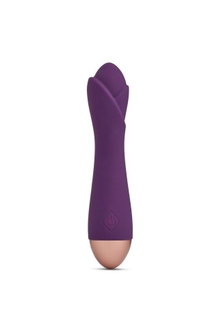 Фиолетовый вибратор Ooh La La Flower Vibrator - 18 см.