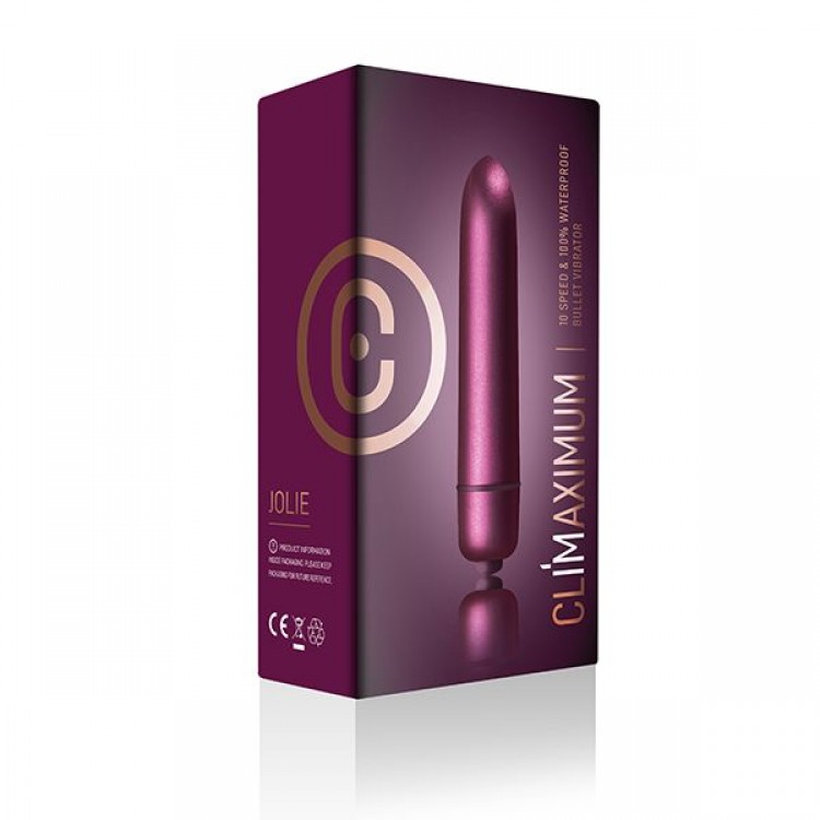 Фиолетовая вибропуля Climaximum Jolie - 8 см. Фиолетовая вибропуля Climaximum Jolie - 8 см.