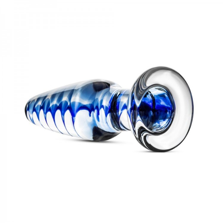 Прозрачная стеклянная пробка Glass Buttplug No.23 - 10,5 см. Прозрачная стеклянная пробка Glass Buttplug No.23 - 10,5 см.