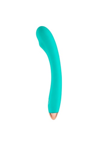 Зеленый гибкий вибратор Cloud 9 G-Spot Slim Flexible Vibrator - 16 см.