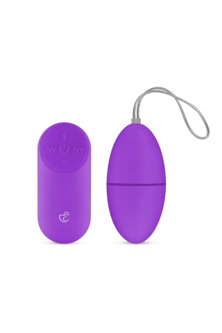 Фиолетовое виброяйцо Vibrating Egg с пультом ДУ