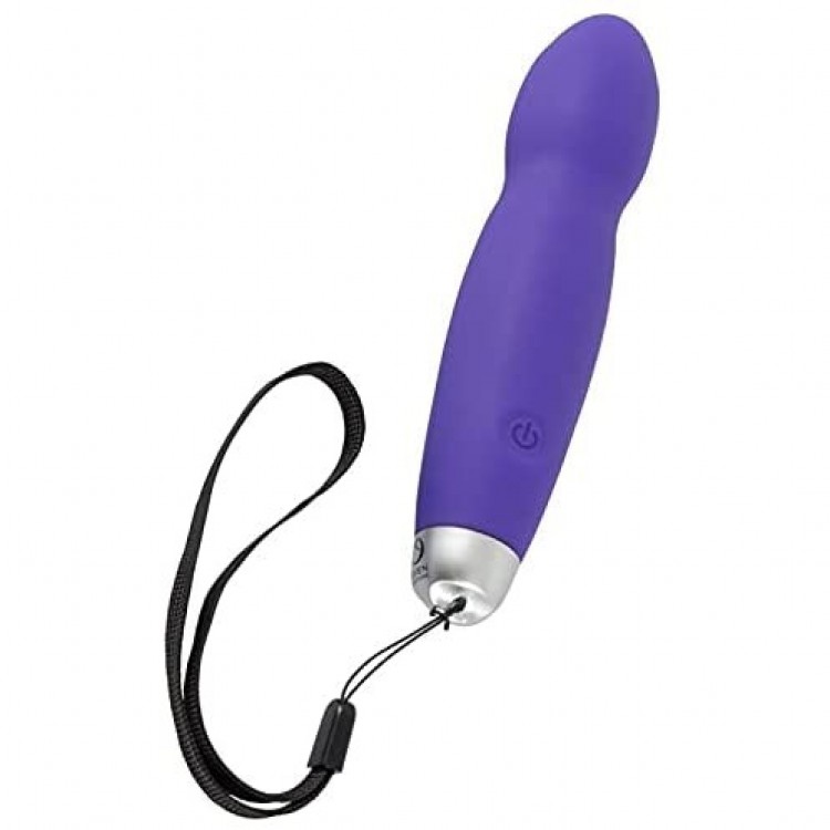 Фиолетовый вибратор Power Vibe - 15,4 см.
