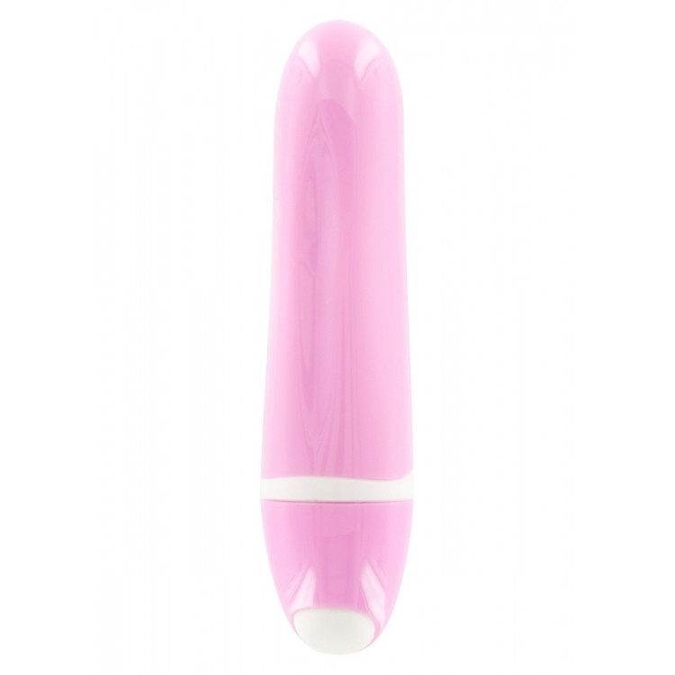 Розовый мини-вибратор Vibe Therapy Quantum - 9 см.
