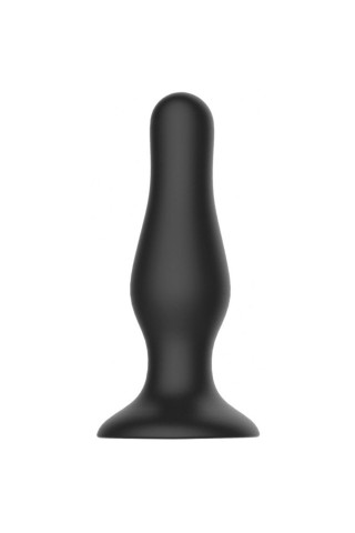 Черная анальная пробка Self Penetrating Butt Plug № 67 - 12,7 см.