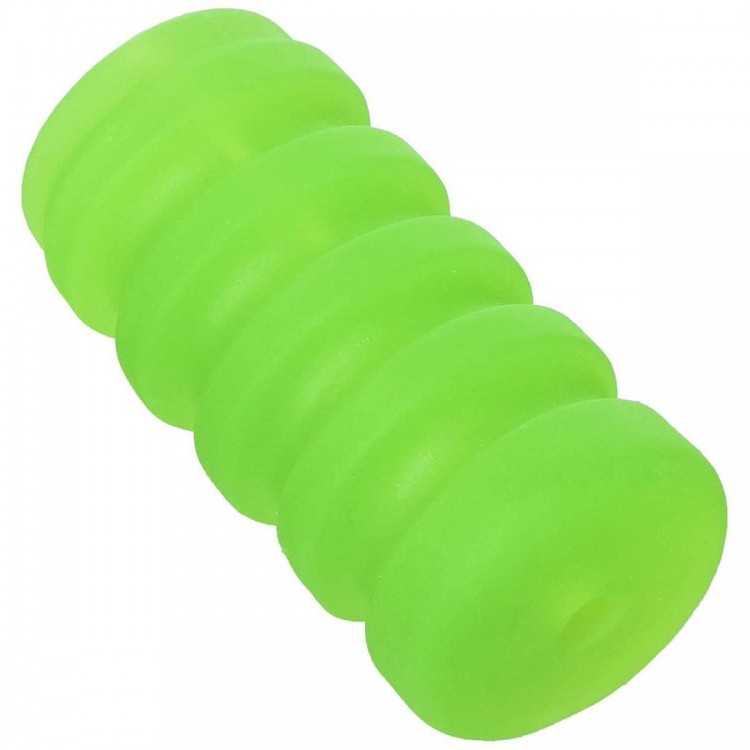 Зеленый мастурбатор с вибрацией Zolo Original Squeezable Vibrating Stroker
