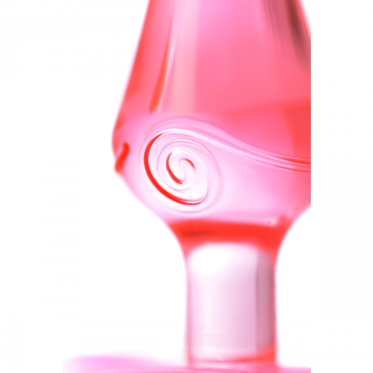 Красная анальная втулка с ограничителем - 6,5 см. Красная анальная втулка с ограничителем - 6,5 см.