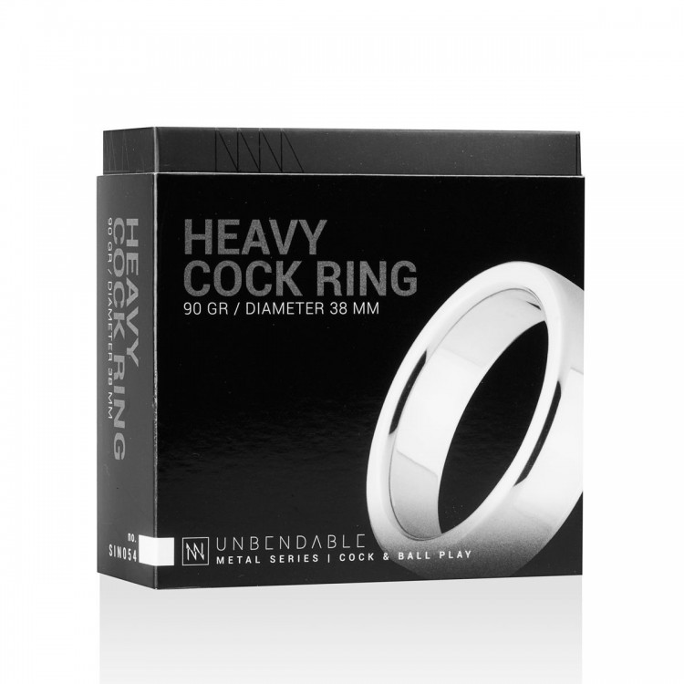 Серебристое эрекционное кольцо Heavy Cock Ring Size S Серебристое эрекционное кольцо Heavy Cock Ring Size S
