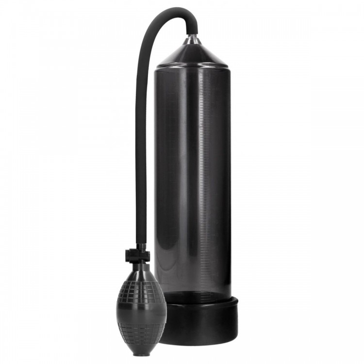 Черная ручная вакуумная помпа для мужчин Classic Penis Pump