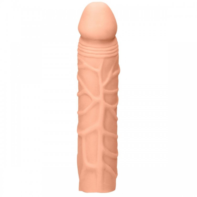 Телесная увеличивающая насадка Penis Extender - 17,5 см.