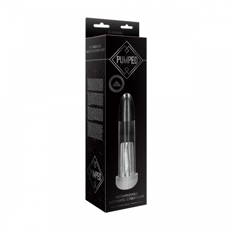 Автоматическая вакуумная помпа Rechargeable Automatic Cyber Pump with Sleeve
