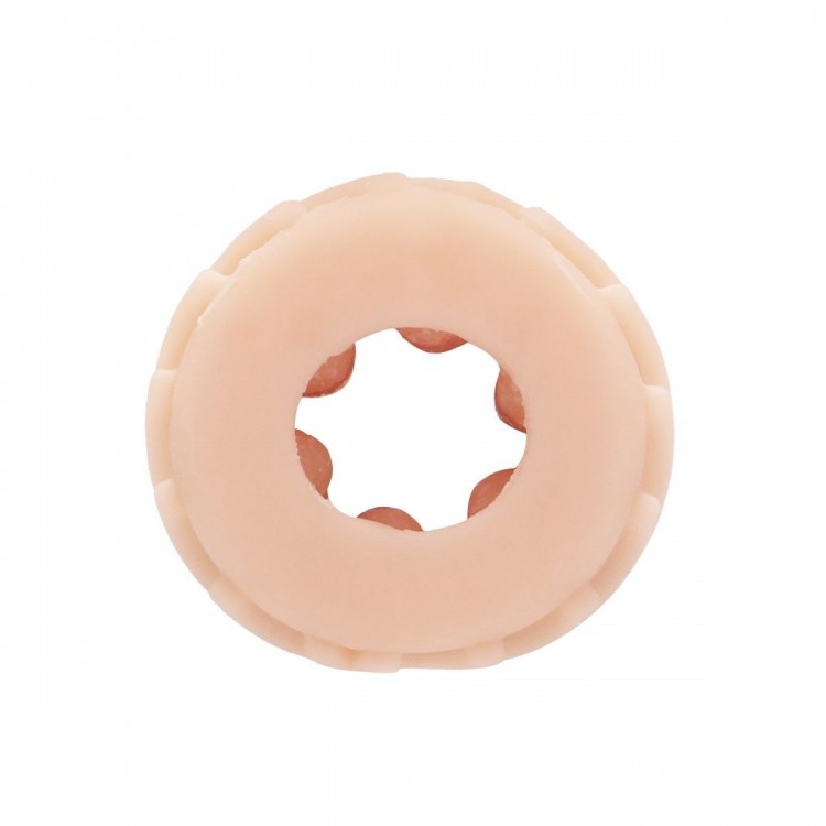 Телесный миниатюрный двухсторонний мастурбатор Self Lubrication Pocket Masturbator