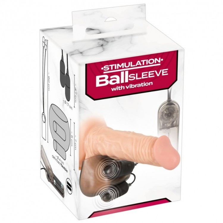 Вибратор для яичек Ball Sleeve with Vibration Вибратор для яичек Ball Sleeve with Vibration
