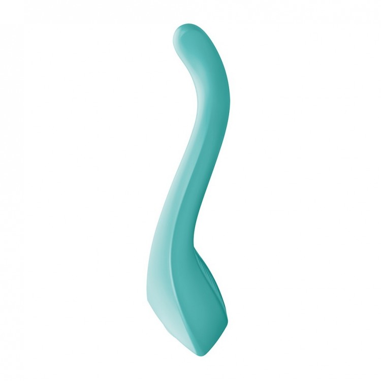 Бирюзовый многофункциональный стимулятор для пар Satisfyer Endless Love