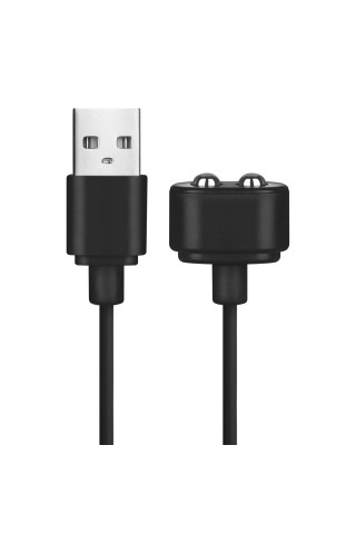 Черный магнитный кабель для зарядки Saisfyer USB Charging Cable