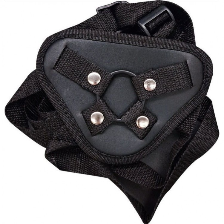 Телесный поясной фаллоимитатор Vander Harness Series 6.3 - 18 см.
