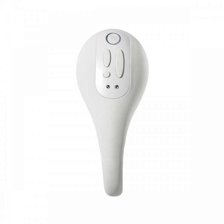 Серый вакуумный стимулятор с отростком Ose 2 Premium Robotic Massager