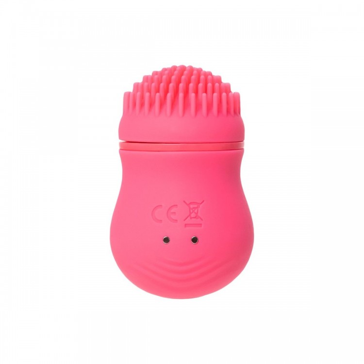 Розовый стимулятор клитора PPP CURU-CURU BRUSH ROTER