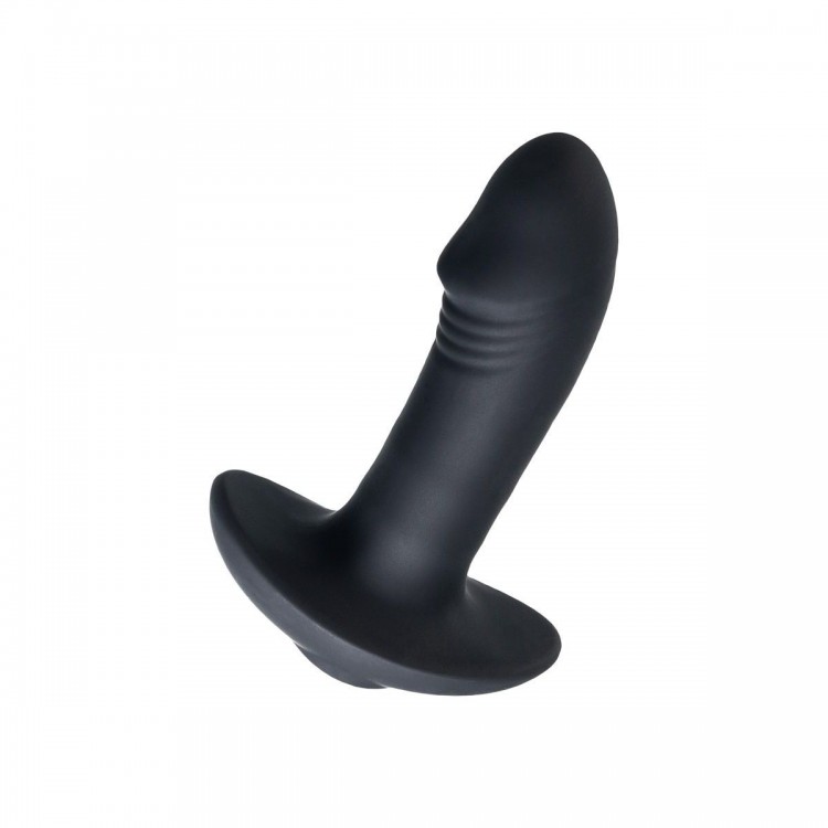 Черный вибростимулятор простаты PPP Enkakuzeccho DEEP ANAL VIBE - 10,2 см.