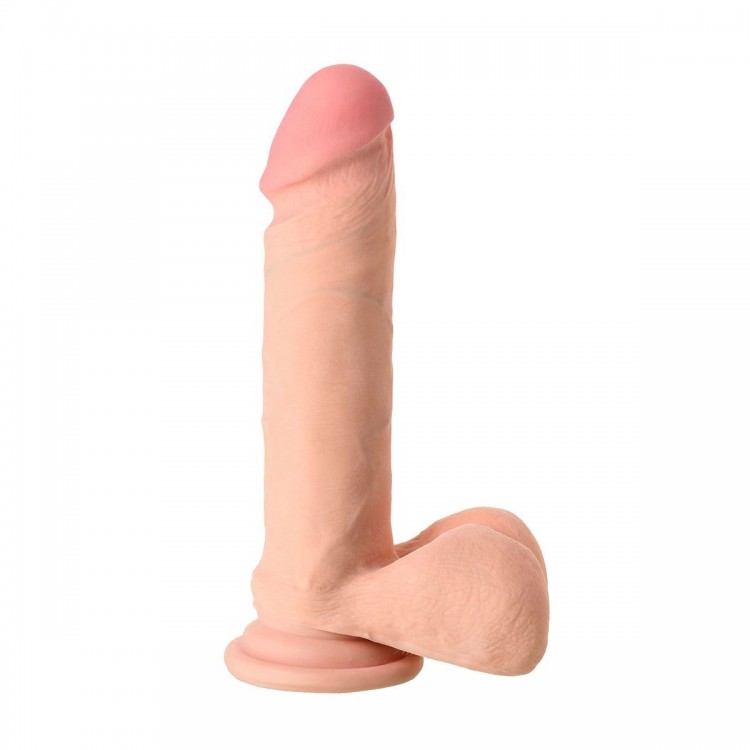 Реалистичный вибратор TOYFA RealStick Elite Vibro - 20 см.