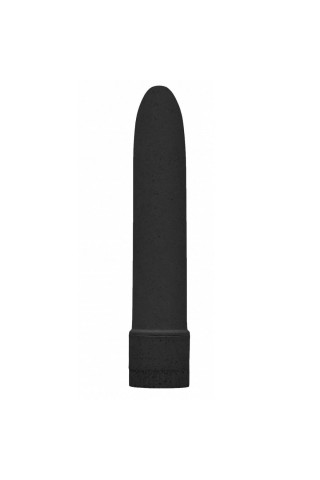 Черный вибратор 5.5" Vibrator Biodegradable - 14 см.