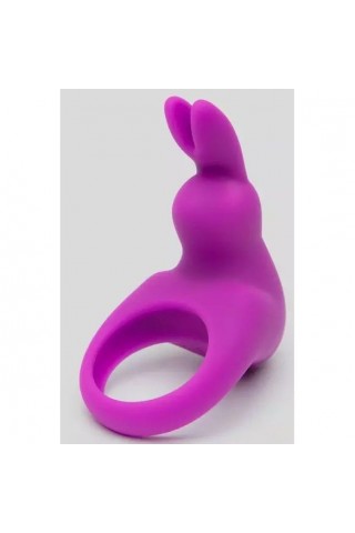 Фиолетовое эрекционное виброкольцо Happy Rabbit Cock Ring Kit