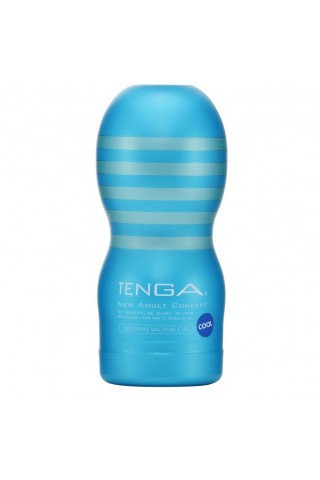 Мастурбатор с охлаждающей смазкой TENGA Original Vacuum Cup Cool