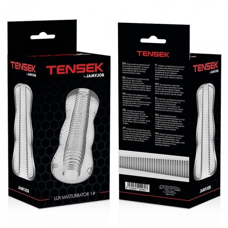 Прозрачный мастурбатор TENSEK Lux Masturbator #1 Прозрачный мастурбатор TENSEK Lux Masturbator #1