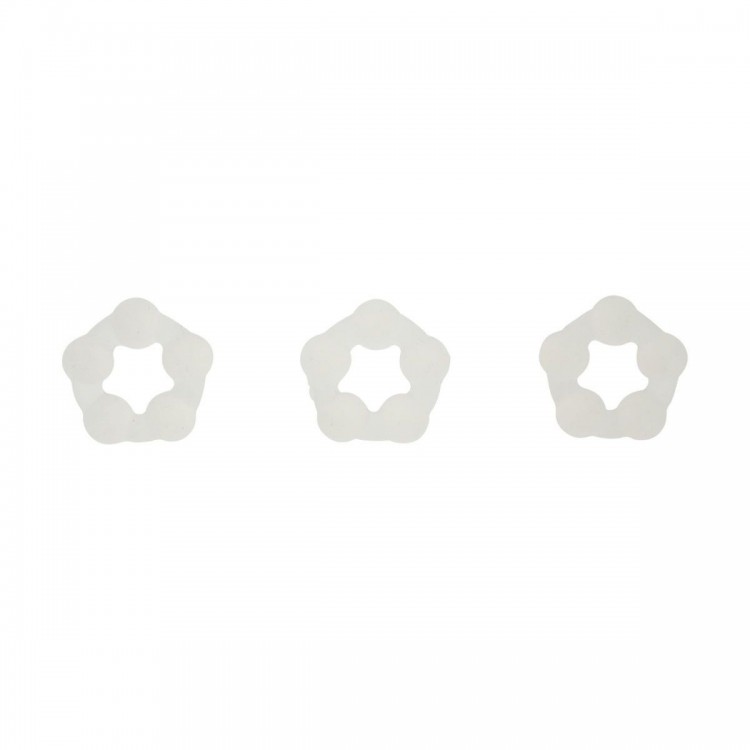Набор из 3 малых одинаковых эрекционных колец Love Rings With Balls