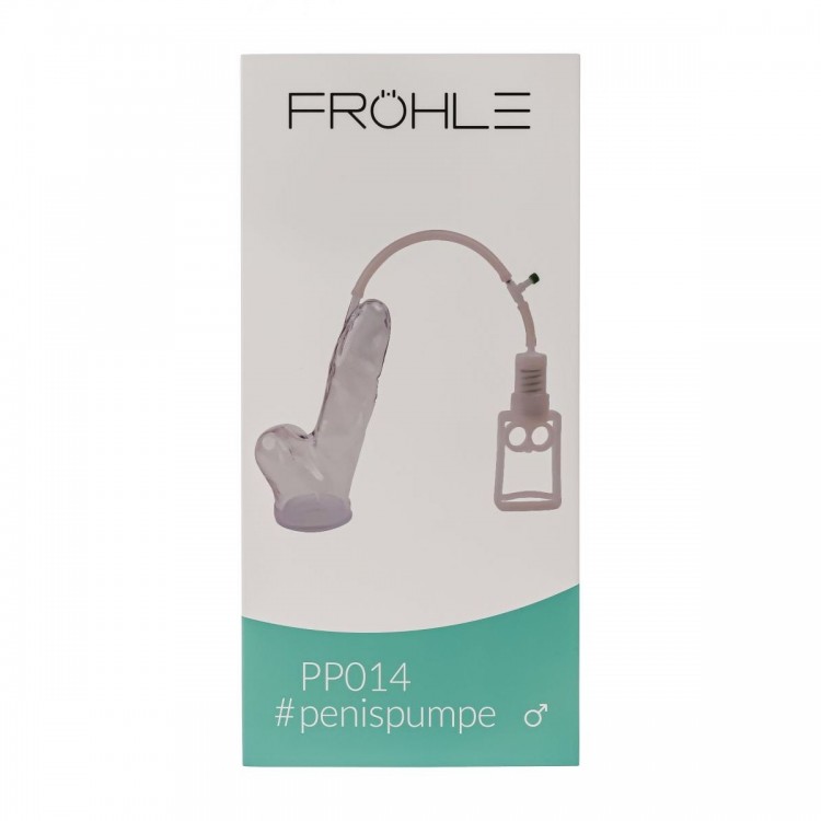 Реалистичная вакуумная помпа с насосом-поршнем Realistic Penis Pump Professional