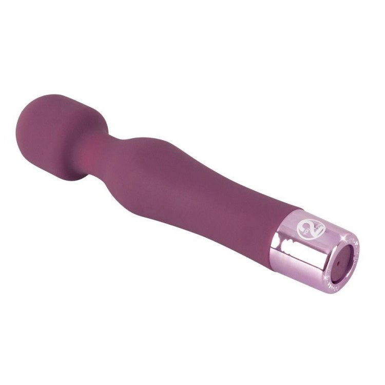Фиолетовый жезловый вибратор Wand Vibe - 18,4 см. Фиолетовый жезловый вибратор Wand Vibe - 18,4 см.