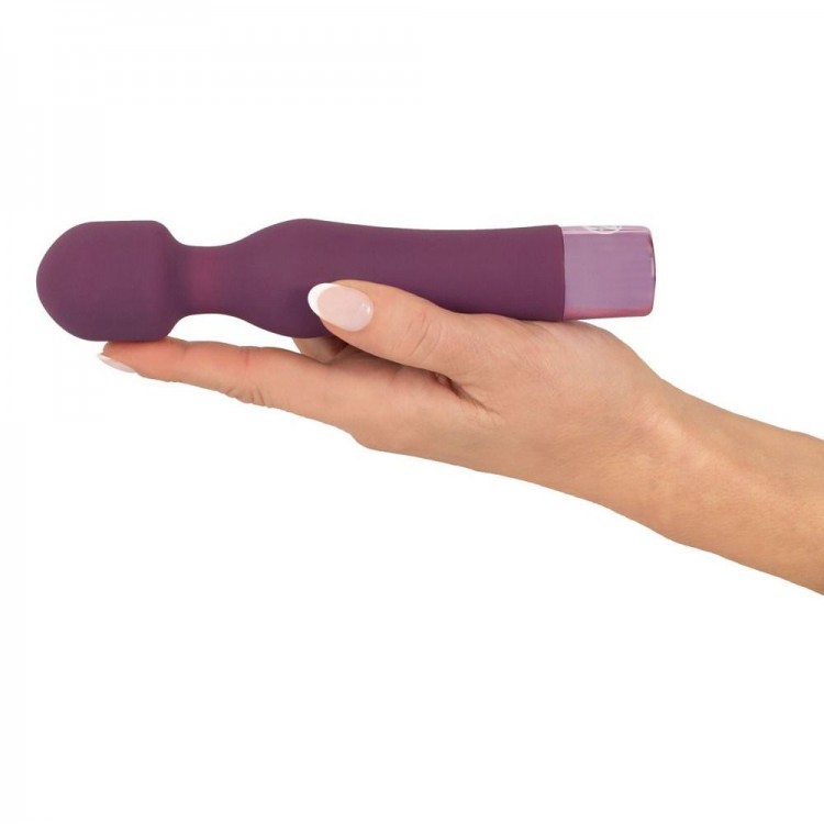 Фиолетовый жезловый вибратор Wand Vibe - 18,4 см. Фиолетовый жезловый вибратор Wand Vibe - 18,4 см.