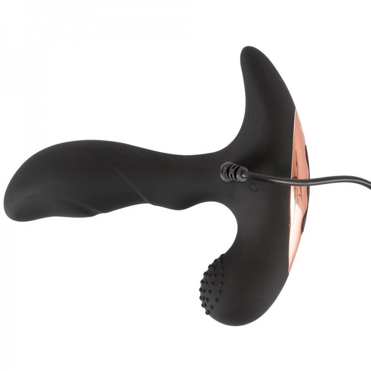 Черный вибромассажер простаты Remote Controlled Prostate Plug with 2 Functions - 13,6 см. Черный вибромассажер простаты Remote Controlled Prostate Plug with 2 Functions - 13,6 см.