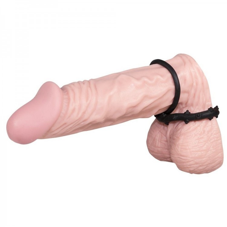 Чёрное кольцо для пениса Steely Cockring Чёрное кольцо для пениса Steely Cockring