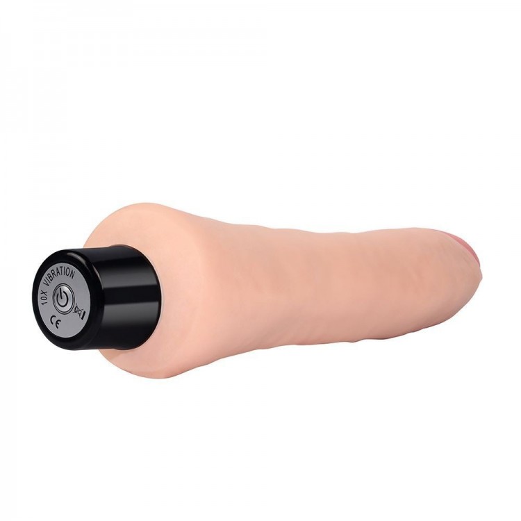 Реалистичный вибратор Real Softee - 22,8 см. Реалистичный вибратор Real Softee - 22,8 см.