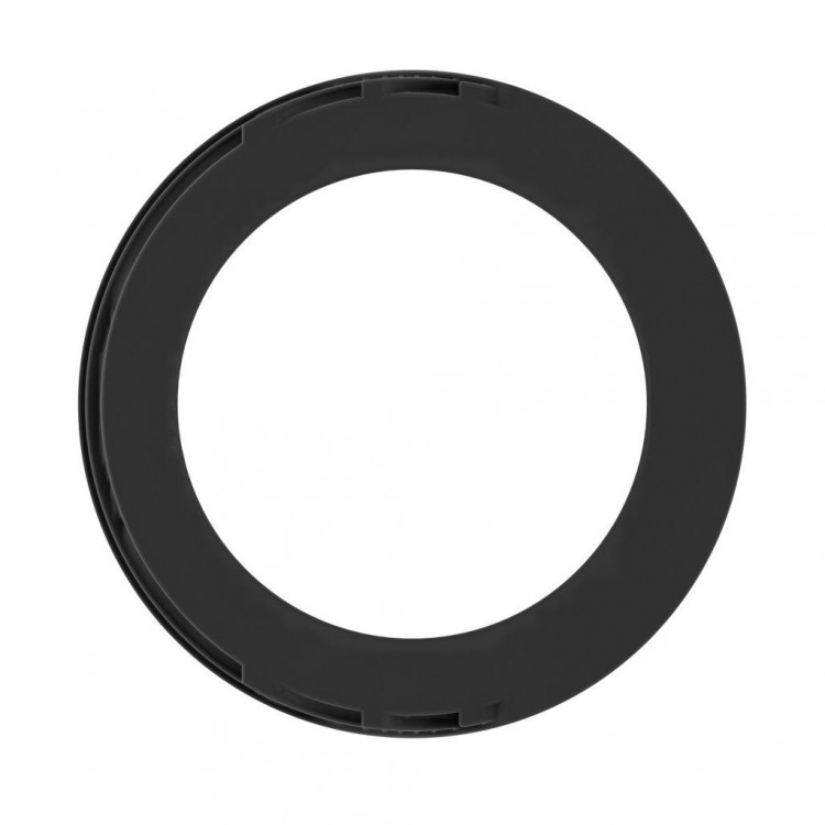 Чёрное эрекционное кольцо No.42 Cockring