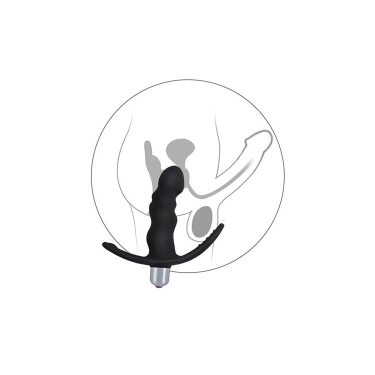 Черный стимулятор простаты Levett Zac Черный стимулятор простаты Levett Zac