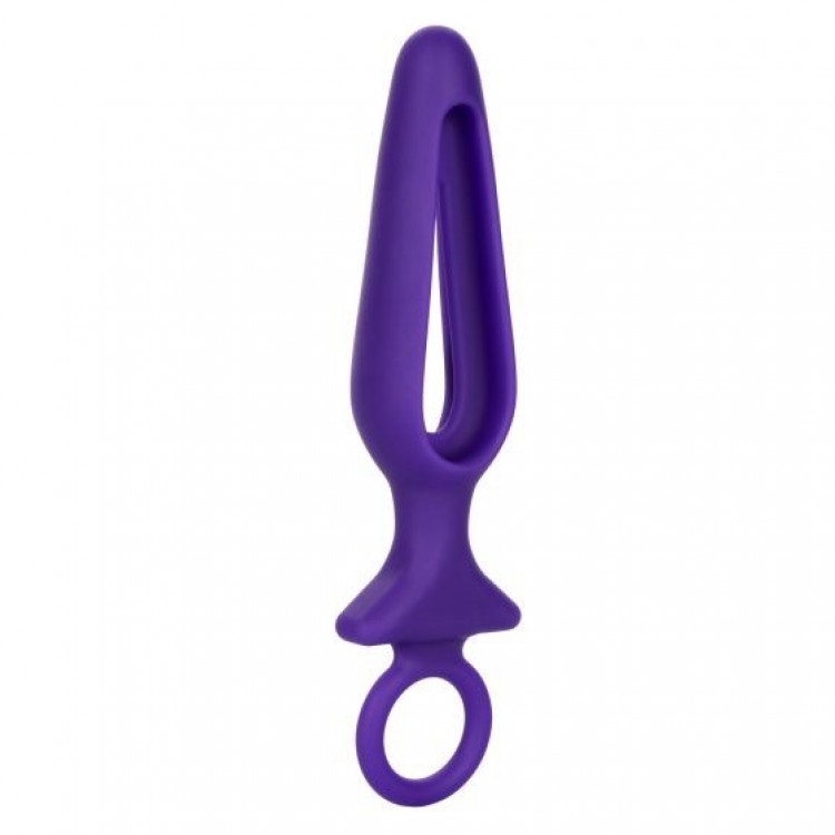 Фиолетовая силиконовая пробка с прорезью Silicone Groove Probe - 10,25 см. Фиолетовая силиконовая пробка с прорезью Silicone Groove Probe - 10,25 см.