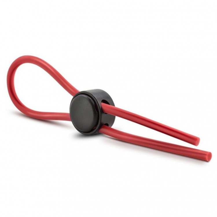 Красное силиконовое лассо на пенис Silicone Loop Cock Ring