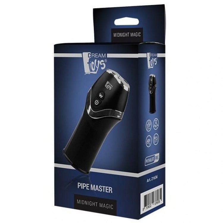 Черный вибратор для головки пениса MAGIC PIPE MASTER купить с доставкой ...