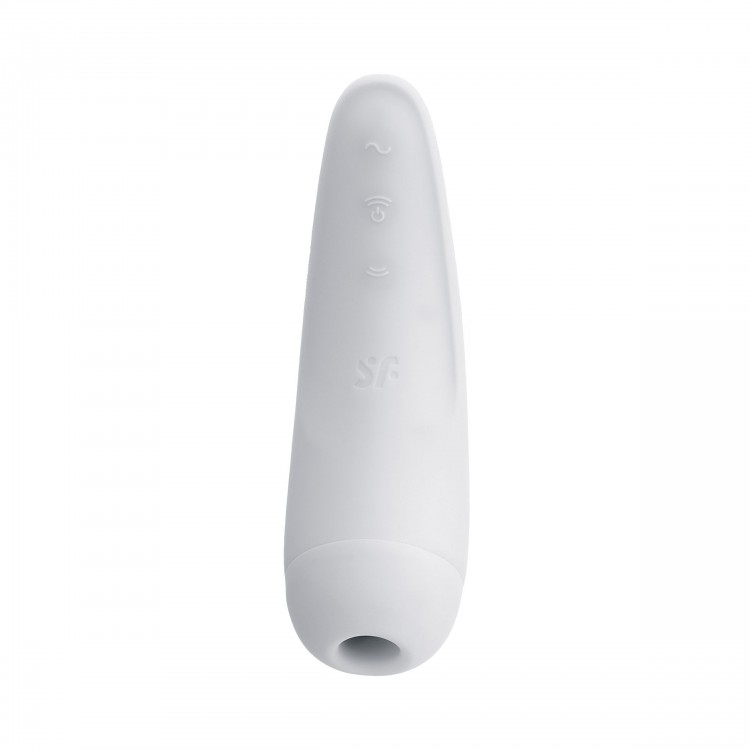 Белый вакуум-волновой стимулятор Satisfyer Curvy 2+