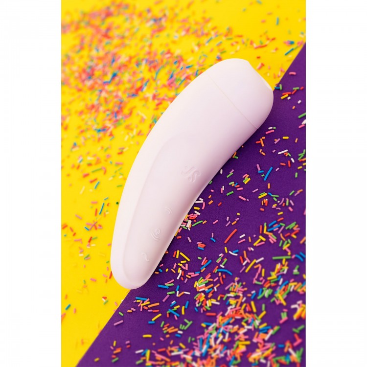 Белый вакуум-волновой стимулятор Satisfyer Curvy 2+